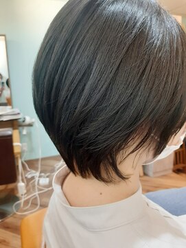 ヘアーアンドスパ コーラルルーム(Hair&spa CORAL room) 短くなりすぎたくない方におすすめなショートヘア!