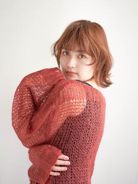 ジュール サウス 新宿南口(Joule South) 顔型別ヘアスタイル特集/マロンベージュ/Aラインボブ/新宿