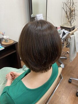 ヘアー アンアン(Hair AnAn) 酸性美髪縮毛矯正Before→After