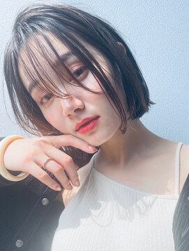 マイティ バイ エイチ(mighty by H) BOB ブルーグレージュ