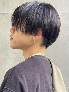 ボコカ(bococa) men's センターパート × 暗髪