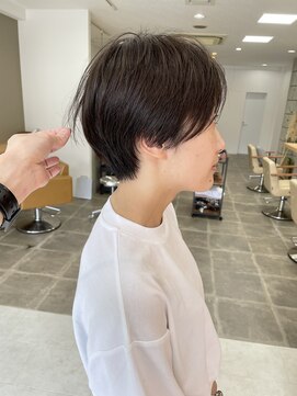 シンス(Since) ナチュラルなハンサムショート　　中村隆一