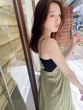 アリスバイアフロート 自由が丘(ALICe by AFLOAT) 大人韓国レイヤーセミロング