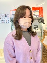 リーフ 王寺店(LEAF≠)&nbsp;韓国巻きミディアムレイヤー　20代30代40代
