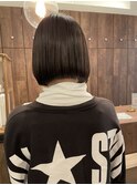 ◇前下がりボブ ミニボブ 学生にも人気