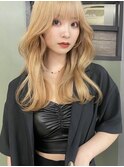 【lilley 内堀素代香】韓国ヘア☆ブリーチブロンド(福岡/天神)