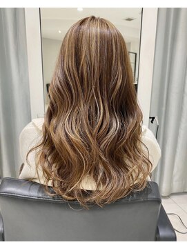 プエンテ(PUENTE) 【Puente関内店】ハイライト×レイヤーカット