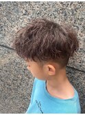 スペインカール/スパイキーショート/フェザーパーマ/フェード