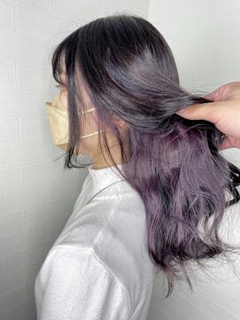 ユートピア(U topia) #モテ髪　#インナーカラー　#グレージュ　#透明感カラー