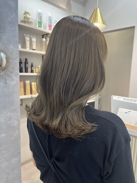 ポジ(poji) ミルクティーグレージュ