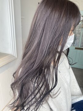 ユイバイラドンナ(Huit by LADONNA) 暗染め#ラベンダーグレー