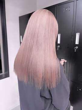 ペレ 渋谷(PELE) 黒髪/グレーベージュ/ハイトーン/ブリーチ/渋谷