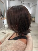 外ハネショート