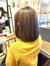 髪質改善ストレートトリートメント＋スムースTRホームケア付¥14000～