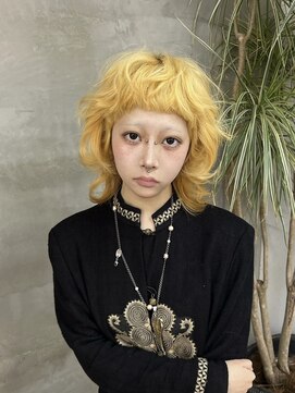 キイ 原宿 表参道(K.e.y) イエローブロンド/イエローカラー