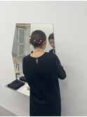 カチモリヘアアレンジ