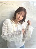 大人っぽくびれボブ
