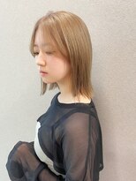 【SEEK yuri】ハイトーン×ミルクティーベージュ