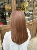 ブリーチなしでトーンアップ!夏のベージュカラー