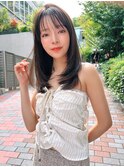 表参道roijir 顔周りレイヤー×パープルアッシュ