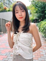 ロイジー(roijir) 表参道roijir 顔周りレイヤー×パープルアッシュ