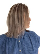 ジルブラン 錦糸町(JIL BLAN)&nbsp;ハイライトバレイヤージュダブルカラー20代30代40代グレージュ