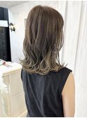福山市美容師求人スタッフ募集中透明感秋冬寒色くすみベージュ