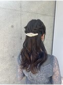 お呼ばれヘア