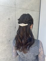 お呼ばれヘア