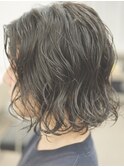 メンズボブパーマ