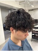 スパイラルパーマ