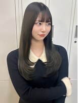 アリュウル 表参道 青山(Allure)&nbsp;オリーブグレージュ×レイヤーカット◎矢口