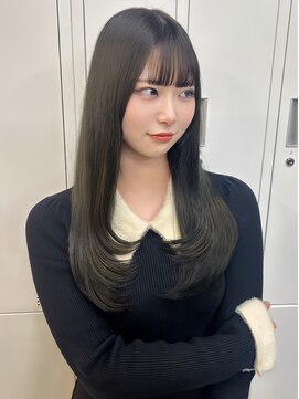 アリュウル 表参道(ALLURE) オリーブグレージュ×レイヤーカット◎矢口