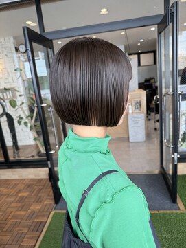 オフ エルア(ofF ’elua) オリーブグレーボブ