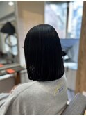 【フラワーオーガニック青池】　～クラシカルな魅力の黒髪ヘア～