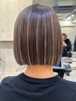 ヘアサロンラルガ 下曽根店(Hair salon Raruga) ハイライトカラーミルクティーベージュレイヤーカット