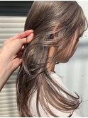 銀座 cheri透明感グレージュ×ゆるふわレイヤー