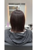 [222豊田]髪質改善ストレート×カット×艶カラー
