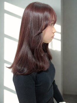 ビューティシモ 川越(Beautissimo)の写真/【本川越駅徒歩3分】丸顔/面長/ベース型など骨格やお顔の形に合わせた顔周りカットが人気の川越美容室/埼玉
