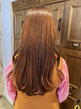 ナルヘアー 越谷(Nalu hair) 髪質改善カラー/before→after