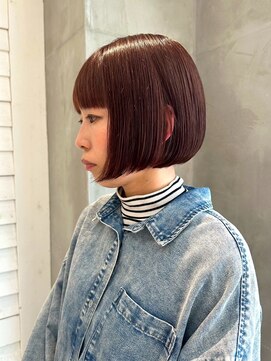 ペスカケイクリエイティブ(PESCA K-CREATIVE) チェリーレッド×ボブ