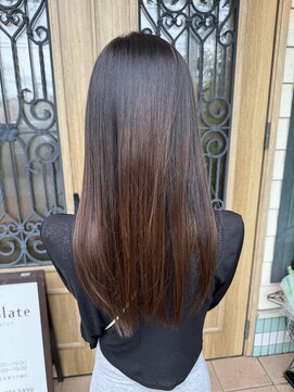 チョコレート(chocolate) 髪質改善大人可愛い20代30代40代50代レイヤーカット