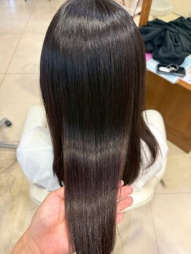 イーストハムネオ(EAST HAM NEO) 透明感カラー/艶髪ストレート/髪質改善