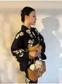 浴衣着付けヘアセット