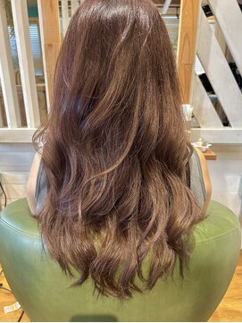ラニカ ヘアーデザイン(Lanica hair design) ココアラベンダーカラー