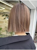 静岡ボブ静岡ショートボブハイライト髪質改善白髪ぼかし