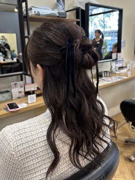 【ヘアセット】暗めカラー/グランマッシュ/中島