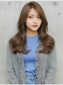 韓国風くびれレイヤーカット