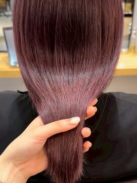 ロマリア ヒルズ 表参道 原宿(Lomalia HILLS) ピンクケアカラー[表参道/原宿/ダブルカラー/ケアブリーチ]