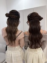 ロンドブルーム 天神大名店(Lond Bloom)&nbsp;ブリーチなしカラー/ヘアアレンジ/ヘアセット/福岡/10代20代30代